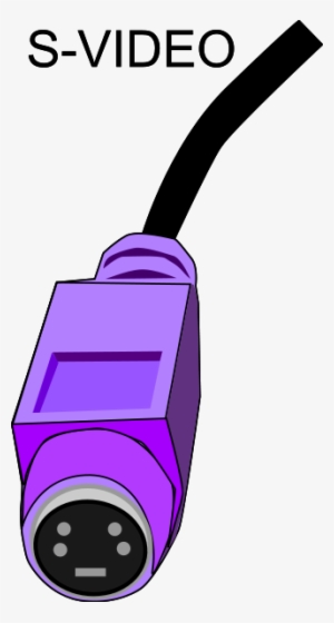 S-video Cable Clipart Png - S Video Png