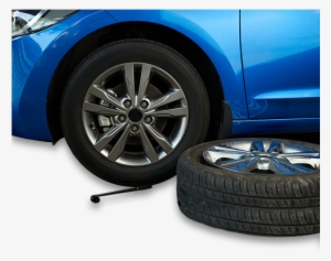 Changing A Car Tire - Wheel