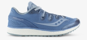 Saucony Freedom Iso Womens Blue Fog - Women's Saucony Type A Running Shoe Adult