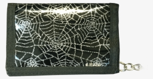 Silver Spider Web Wallet - Spider Web