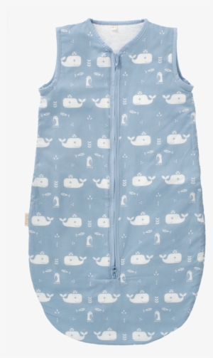 Slaapzak Gevoerd Whale Blue Fog - Fresk Gigoteuse Whale Blue