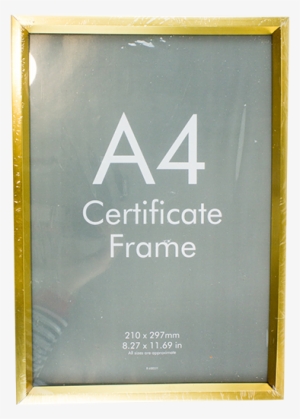A4 Document/certificate Frame - Makeup Mirror