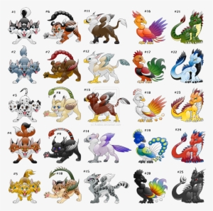 Mythical Creatures Adoptables Closed By Araless-d4rnn7z - Mythical Creatures