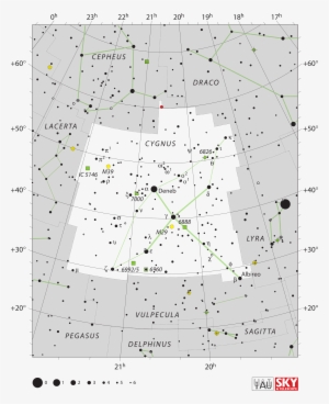 List Of Stars In Cygnus - Canes Venatici Star Map