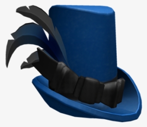 Black Feathered Blue Top Hat - Wikia