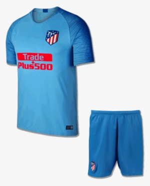 Atletico Madrid Football Jersey And Shorts Away 18 - Atletico Madrid 2 Uniform