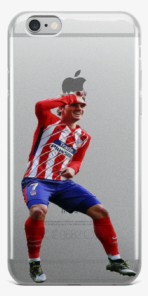 Griezmann Take The L - Iphone 7 Clear Case Ultra Thin Tpu Cover Protective