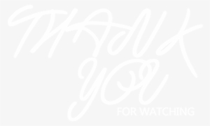 Thank You - White Bullet Points Png