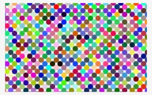 Polka Dot Abstract Art Circle Point Geometry