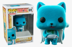 Happy Flocked Pop Vinyl Figure - Fairy Tail Funko Pop