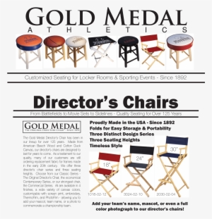 Athletics Catalog Front Page - Contemporary Seating 18" Chair Set Quantity(1)