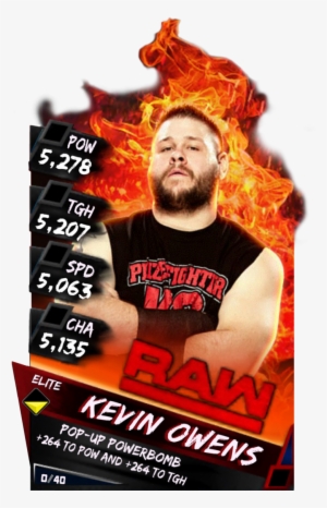 Supercard Kevinowens S3 Elite Raw 9612 - Wwe Supercard Sasha Banks
