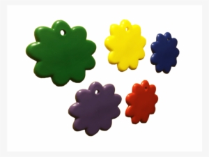 Flower Shape Primary Mix [ 8-gram Weights ] - Drink Coaster