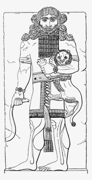 Gilgamesh - Epic Of Gilgamesh Coloring Pages
