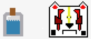 Full Tier Drift's Mask And Chug-jug - Pixel Art