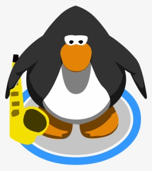 Saxophone Ingame - Png - Red Penguin Club Penguin