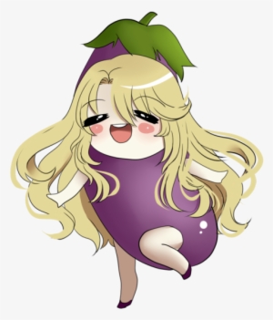 A Special Doodle Gift For Eggplant Senpai @rikashyeon - Cartoon