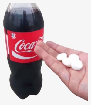 Salt Bae But With Mentos And Coke - Coca Cola Mentos Meme