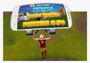Smartphone Glider That Plays A Random Fortnite Clip - Grass