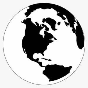 World - World Clipart Black And White
