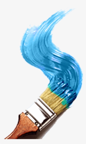 Free Png Blue Spiral Brush Png Images Transparent - Mini Paint Brush Png