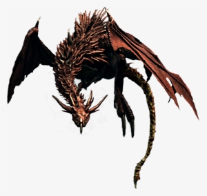Flying Dragon Png File - Dark Souls Boss Png