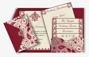 All Pocket Fold Email Wedding Card Template Designs - Indian Traditional Wedding Cards Design