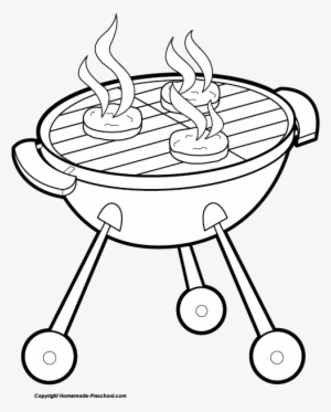 Cookout Black And White Clipart - Barbeque Black And White