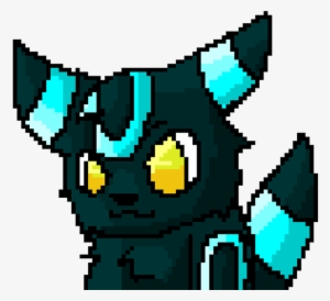 Umbreon Eevee Pixel Art Pokemon 1024*576 Transprent - Clip Art
