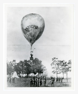 Image Of Thaddeus Lowe's Balloon Test Of The “intrepid” - Tools Did Spies Use In The Civil War