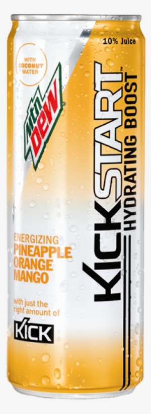 Mountain Dew Kickstart Hydrating Boost Pineapple Orange - Mountain Dew Kickstart Pineapple Orange Mango