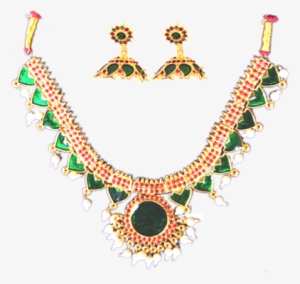 Indian Classical Dance Jewellery - Gold Covering Jewellery Png