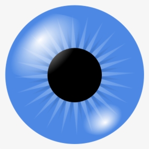 Eyeball Clipart Png Realistic - Blue Eye Clipart