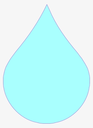Tear Drop - Clipart Library - قطرة مطر كرتون