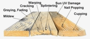 Wood Signs Will Have Issues - Wood Deck Restoration