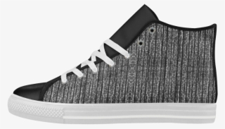 Dark Grunge Texture Aquila High Top Microfiber Leather - Shoe