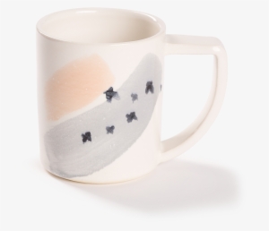 Brush Strokes Mug - Brush Strokes Mug Multi-color