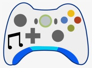 Vinyl Scratch Xbox Controller By Session16 - Controller Art Cartoon Png