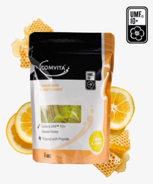 Shop Manuka Honey Lozenges With Propolis 40s - Comvita Manuka Honey And Lemon