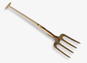 Lighter In Weight Than A Four Tine Fork, A Three Tine - Digging Fork
