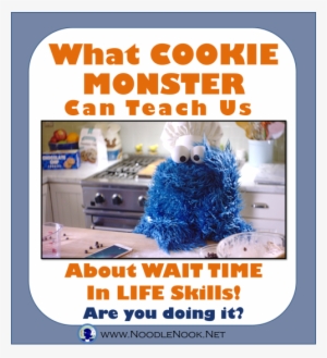 Wait Time In Life Skills From Cookie Monster Via Noodlenook - Pink Panther