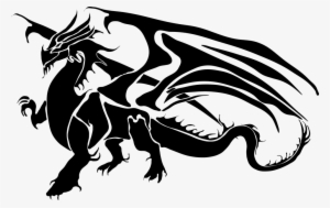 Chinese Dragon Clipart Silhouette - Dragon Silhouette