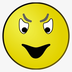 Big Image - Evil Face Clipart