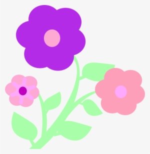 Pastel Flowers Clip Art - Pastel Flower Clip Art