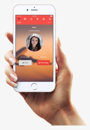 Crewme App Our Mobile App Will Revolutionize Airline - Mock Up Iphone Png