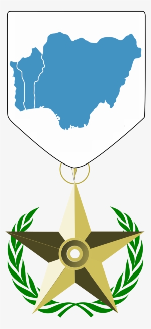 Slave Coast Barnstar With A Laurel Wreath - United Nations