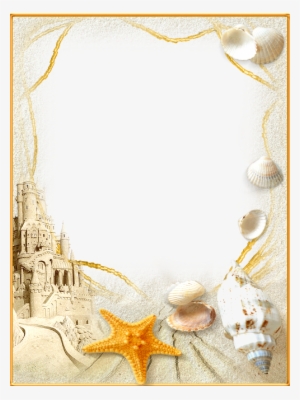 Page 2 Sea Frames Frames Online Photo-idea - Sea Shell Frame Png