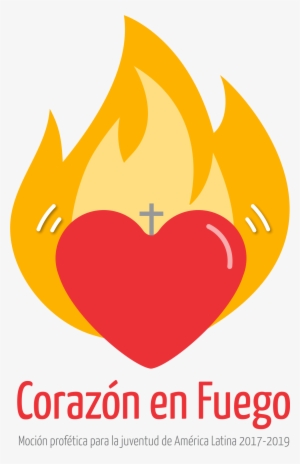 2017 Logotipo Corazón En Fuego - Corazon En Fuego Png