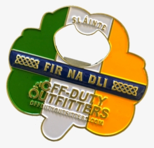 "irish Handcuffs" Challenge Coin And Opener Off-duty - Challenge Coin