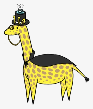 A Posh Giraffe - Derpy Giraffe Drawing